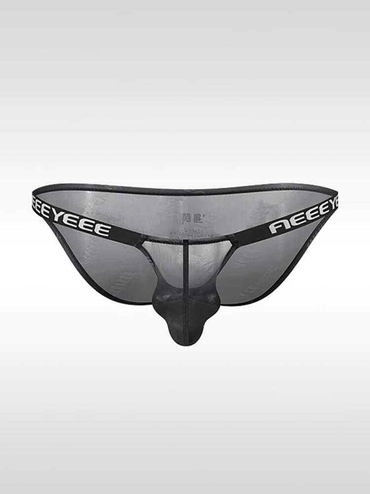 Men's Ultra-Thin Sexy Sheer High-Cut Underwear