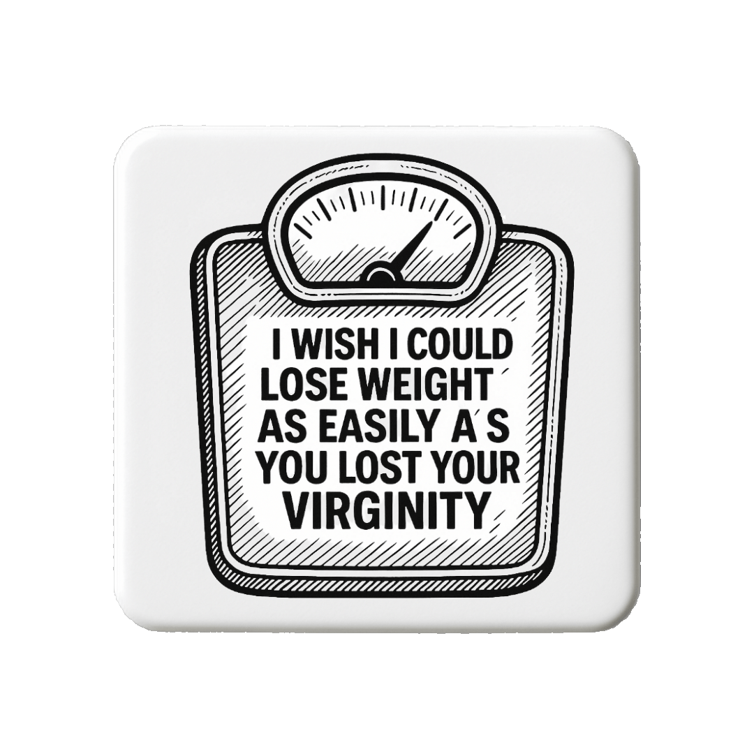 Lose Weight Easily | Mischievous Magnet | 5cm x 5cm