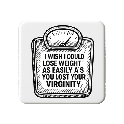 Lose Weight Easily | Mischievous Magnet | 5cm x 5cm