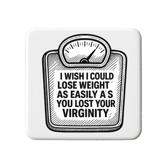 Lose Weight Easily | Mischievous Magnet | 5cm x 5cm