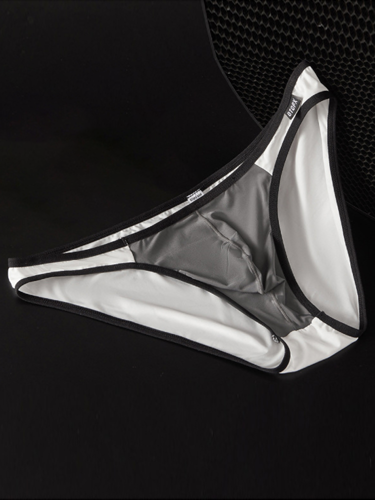 Men's Thin Low-rise Breathable Large Pouch Briefs