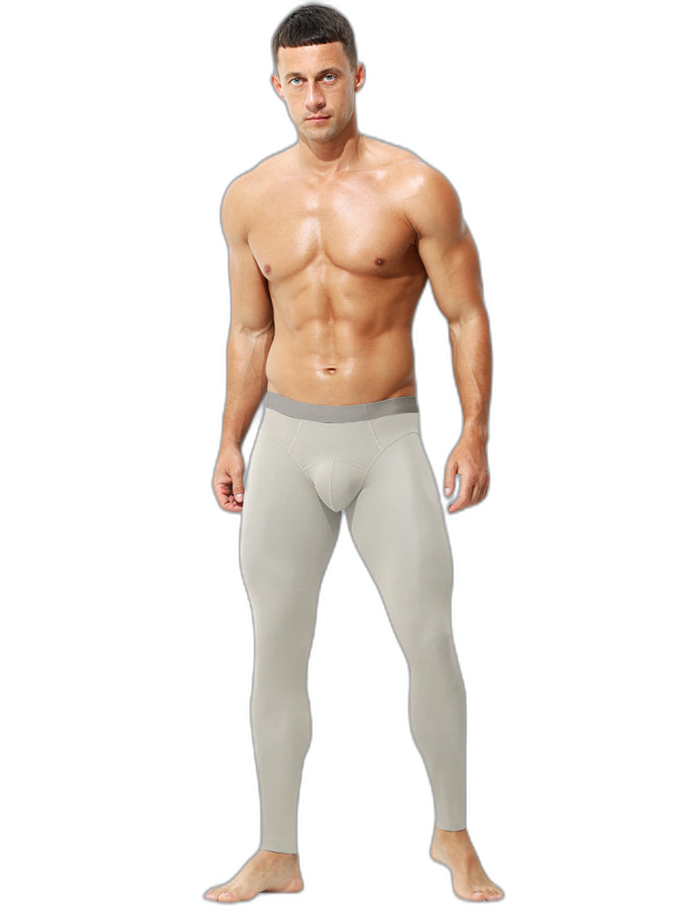 Men's Thin Slim-Fit 2-in-1 Thermal Bottoms & Long Johns