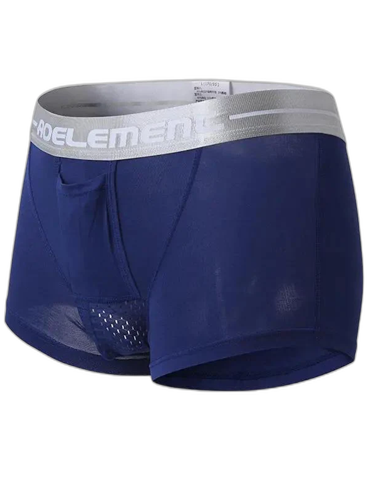 Aoelemen 2 Pack Modal Stretch Separate Pouch Boxer Briefs