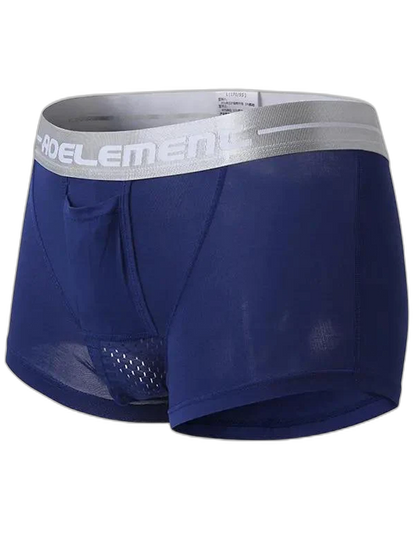 Aoelemen 2 Pack Modal Stretch Separate Pouch Boxer Briefs
