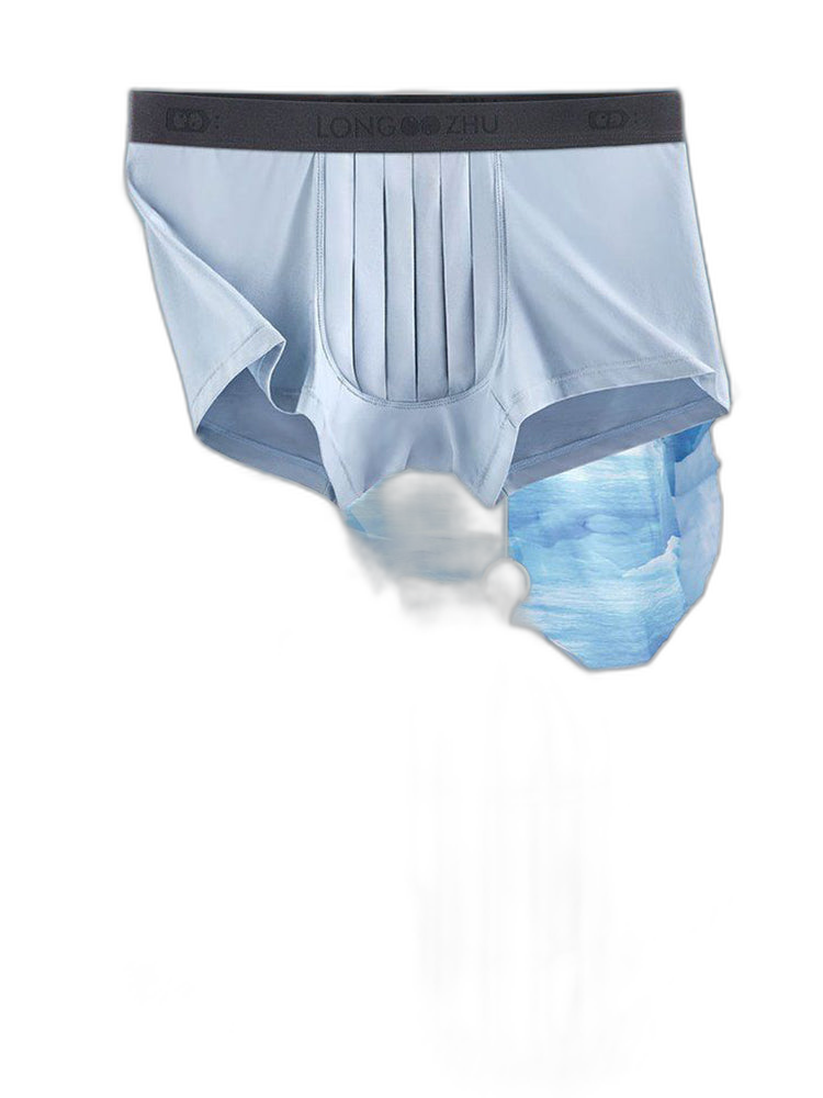 U Convex Folding Large Pouch Modal Trunks for Men