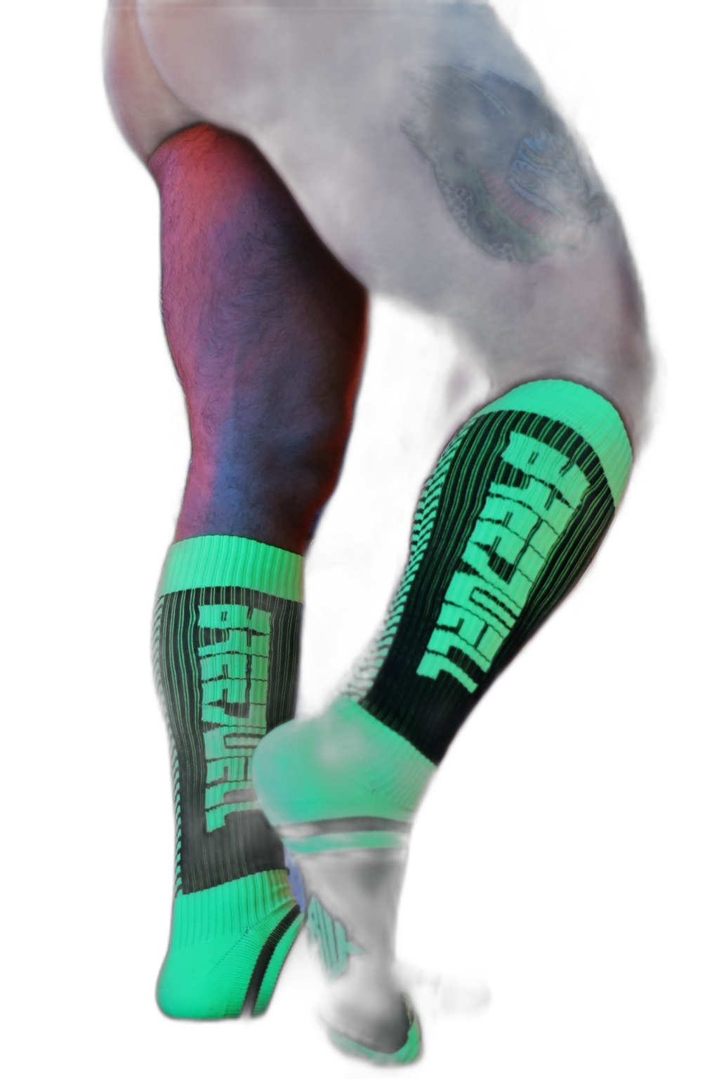 Breedwell Eternity Socks Neon Green