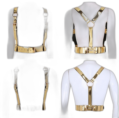 Unisex Punk Rave Festival Harness