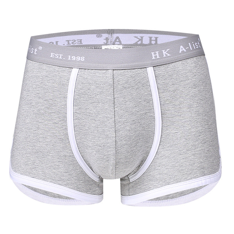 Men's Cotton Mid-rise Boxer Briefs