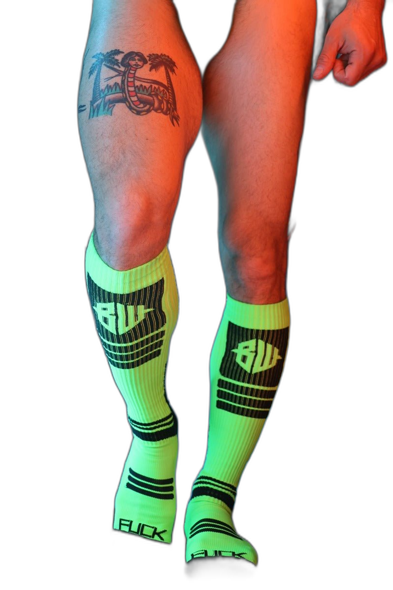 Breedwell Hypnotix Socks Neon Green