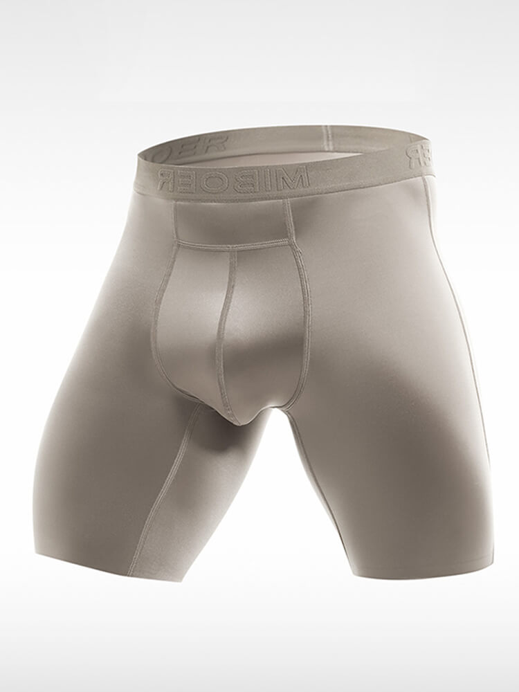 Men's Quick-Dry Ice Silk Sports Boxer Briefs