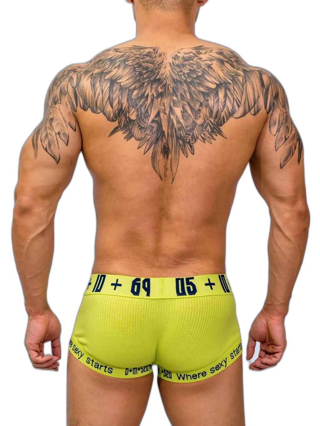 2 Pack Men's Low-rise Sexy Side Opening Pocket Trunk