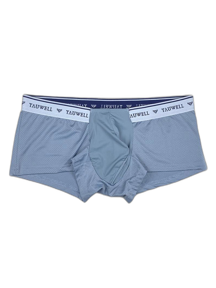 2 Pack Men's Sexy Comfortable Breathable Solid Color Trunks
