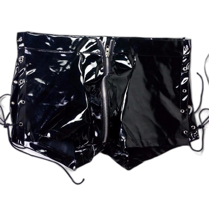 Nocturnal Niche Vinyl Lace Up Boxers