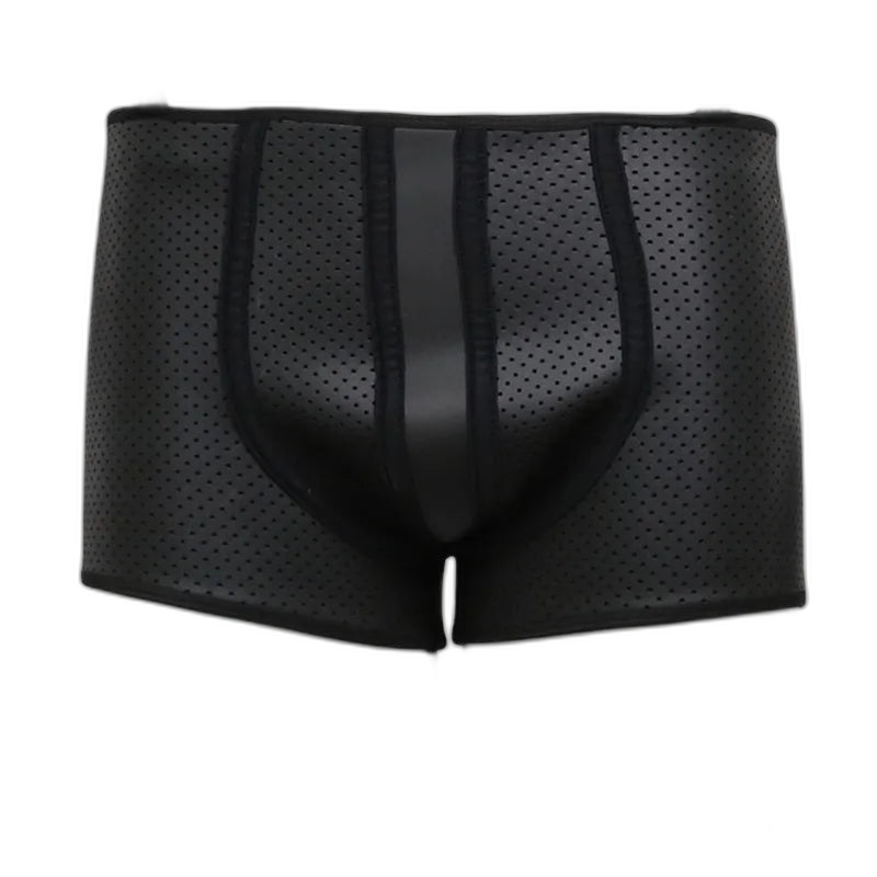 Neoprene Backless Fetishwear Suspenders