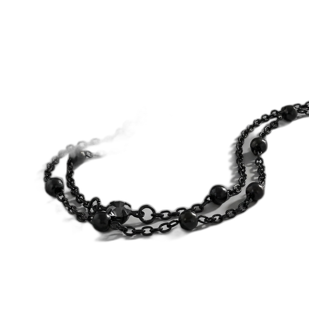 Shadow Bead Choker