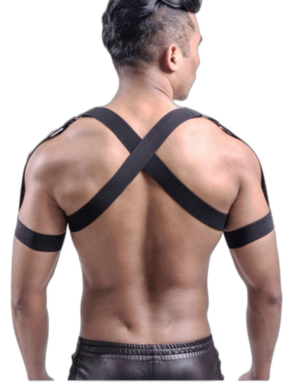 Fluorescent Glow In The Dark Elastic Harness