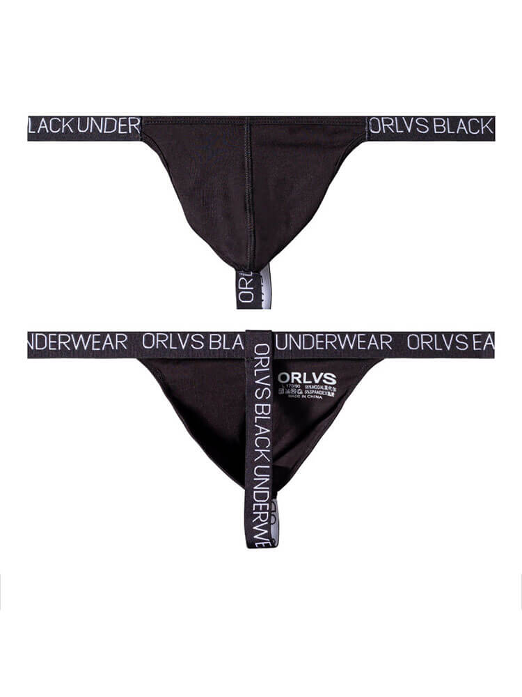 Solid Color Modal Comfortable Breathable Thong