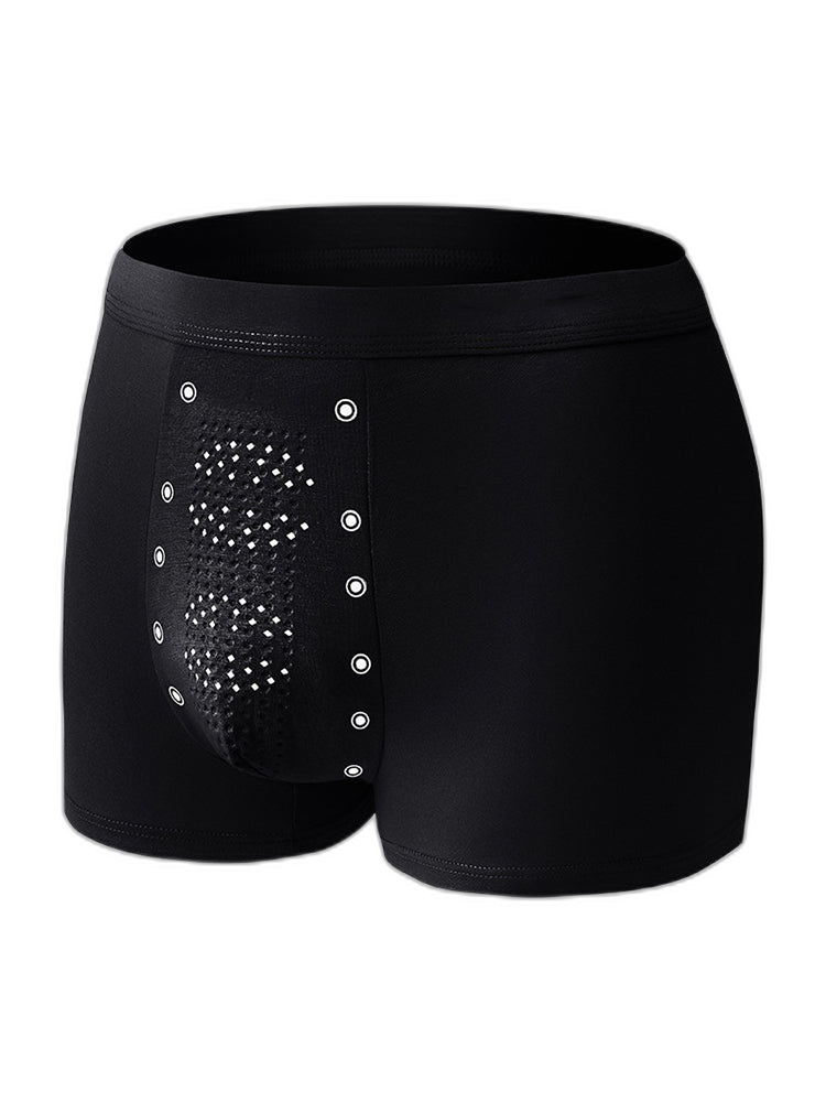Men’s High Elastic Granule Massage Trunks