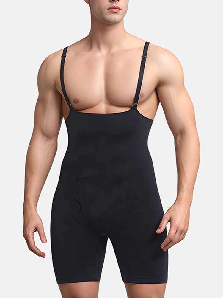 Men's Tummy Control Hip Lifting Bodysuit Shapewear