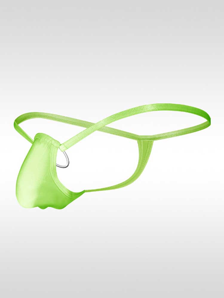 Men's Sexy Strappy Seamless O-Ring Bikini Thong