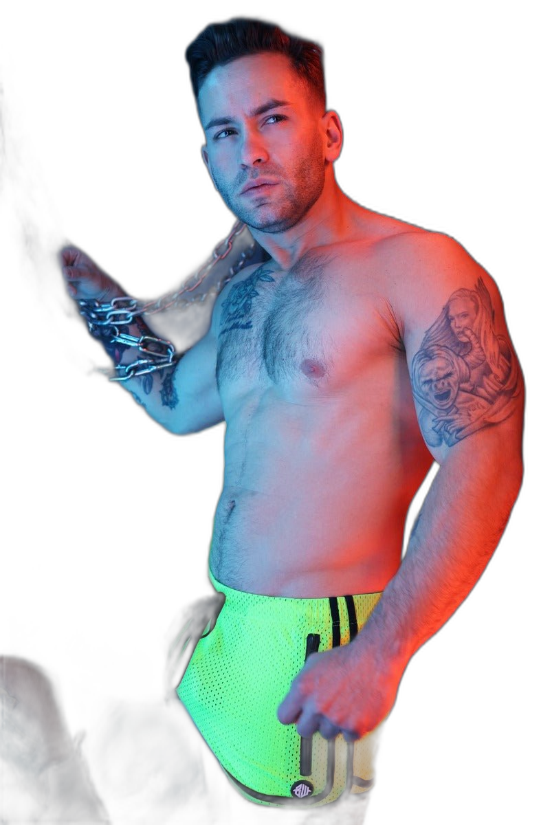 Remix Circuit Shorts 2.0 Neon Green