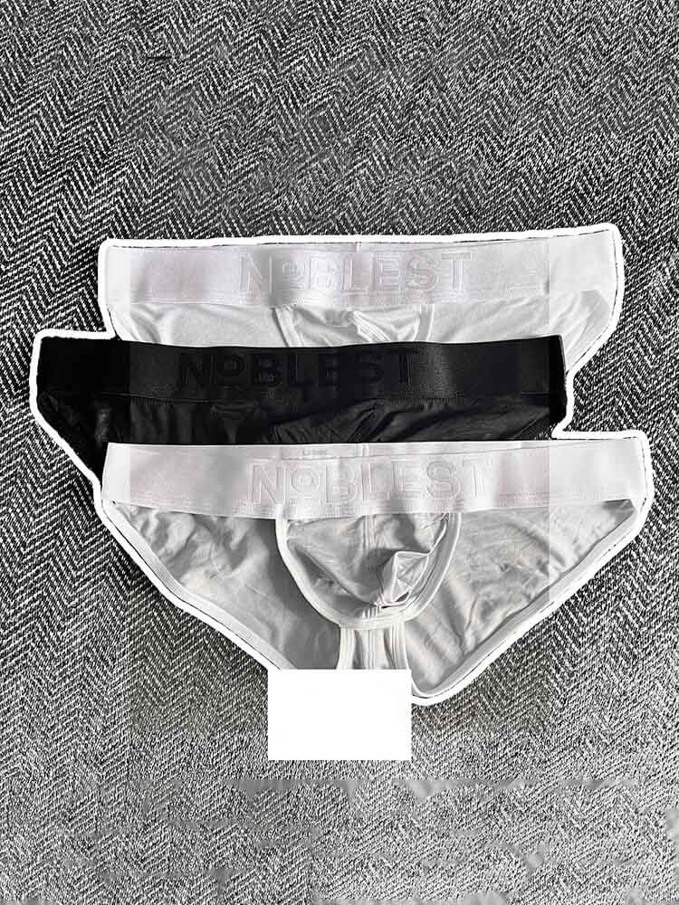 Men's Sexy High-Fork Modal Low-Rise Briefs