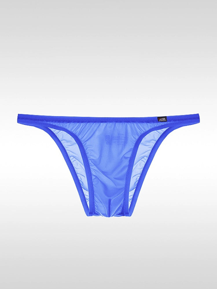 Men's Sexy Low-waist Ultra-thin Ice Silk Briefs