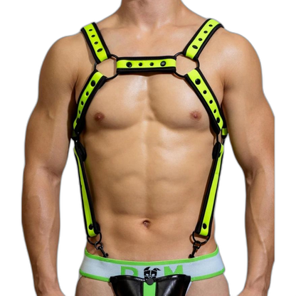 Fusion Shoulder Strap Metallic Buckle Harness