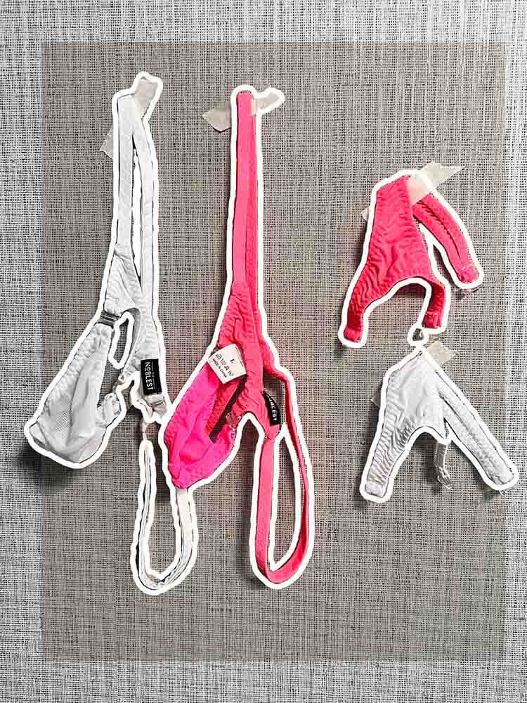 Men's Sexy Hollow Thin Strap Interchangeable Thong