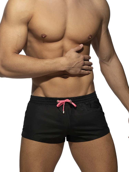 Men's Low Rise Quick Drying Swim Trunks