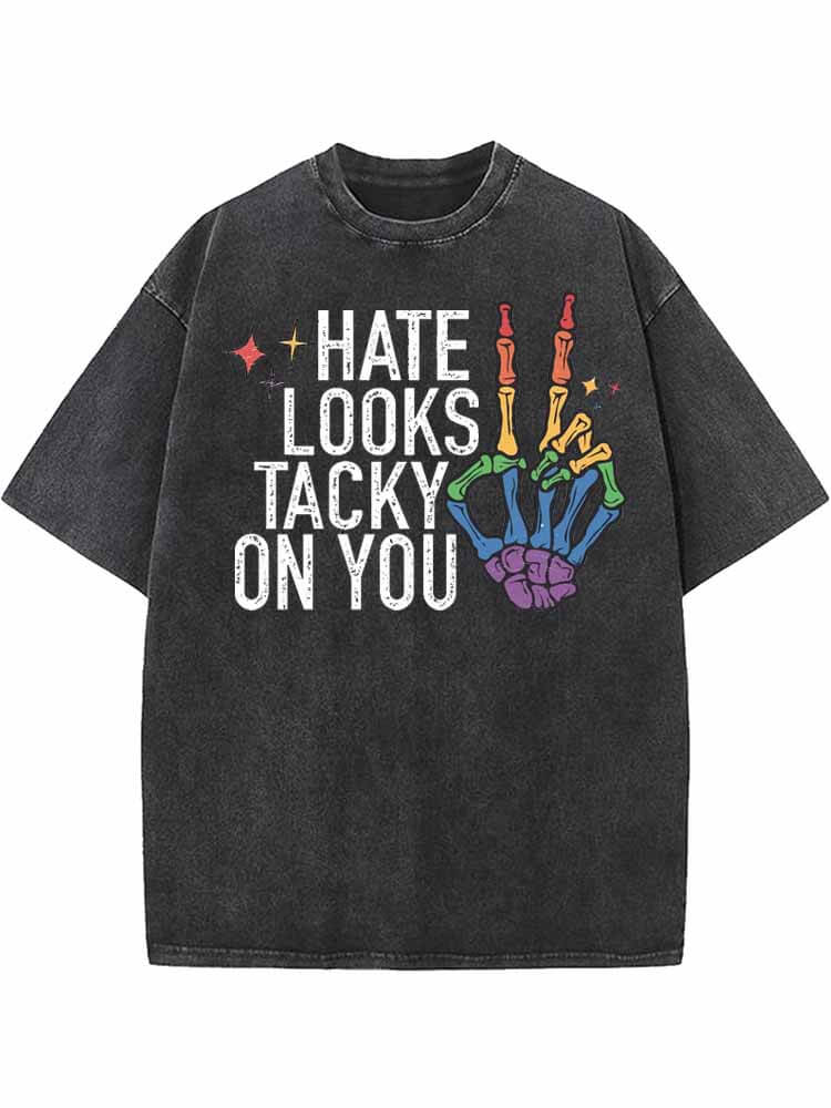 Unisex Gay Pride Vintage Washed Cotton T-shirt