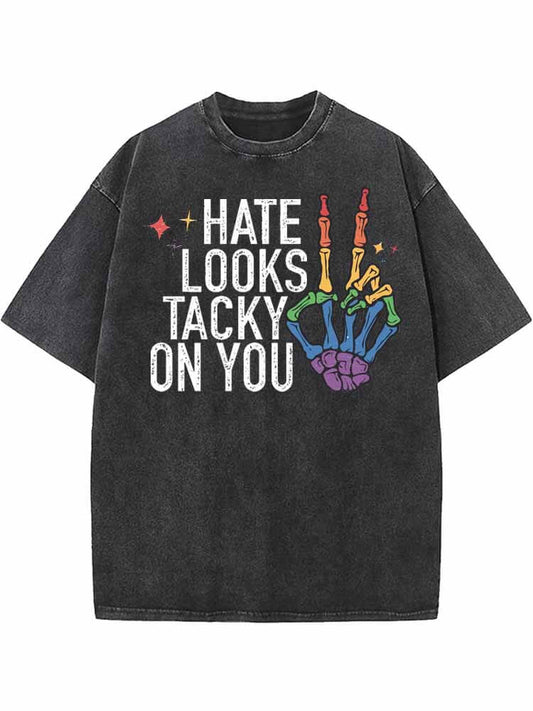 Unisex Gay Pride Vintage Washed Cotton T-shirt