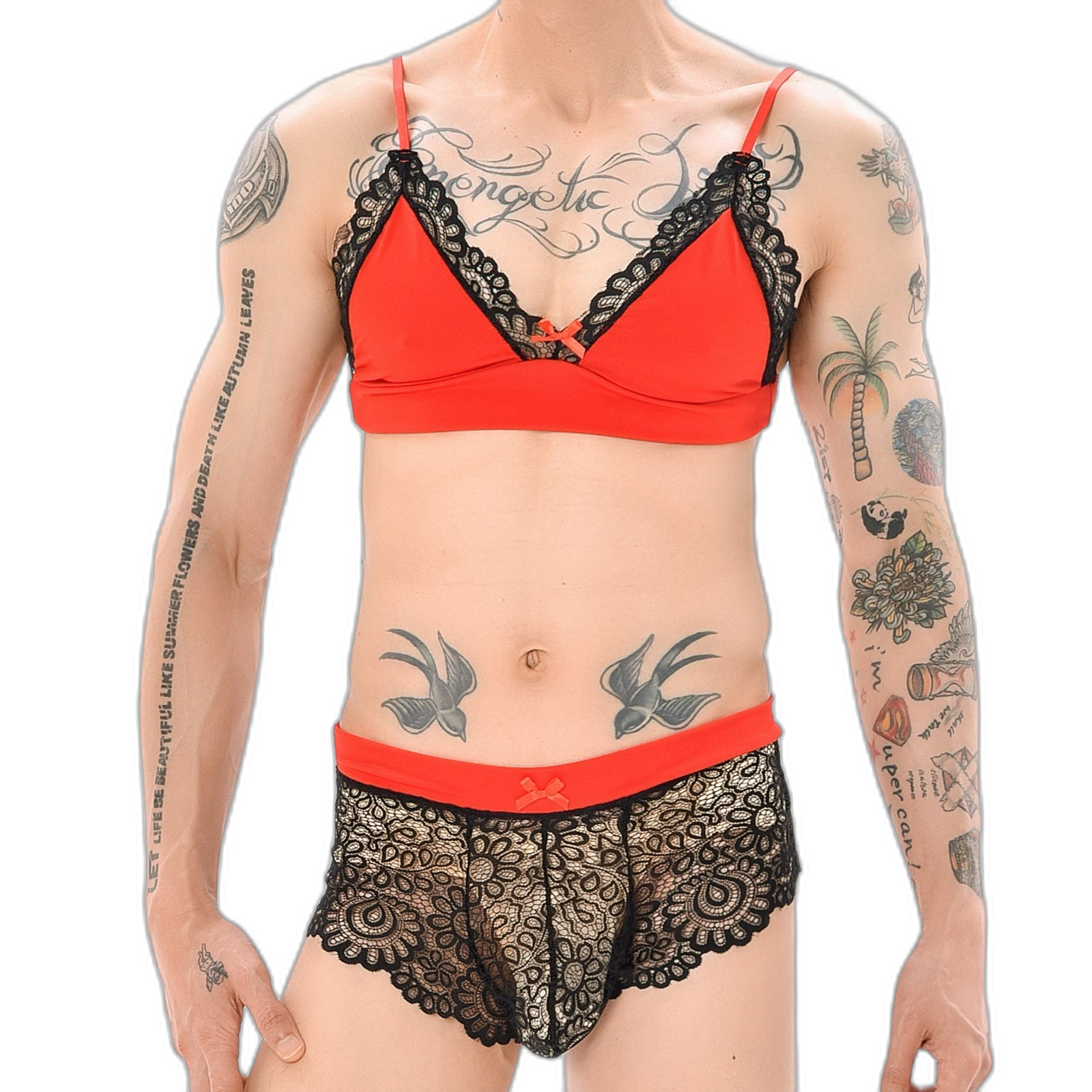 2-Piece Sexy Lingerie For Crossdressers