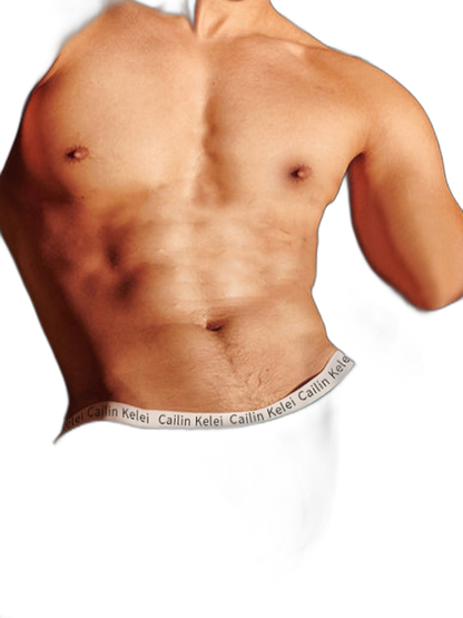3-pack Men's Ultra Sexy Low Rise U-shaped Convex Pouch Briefs