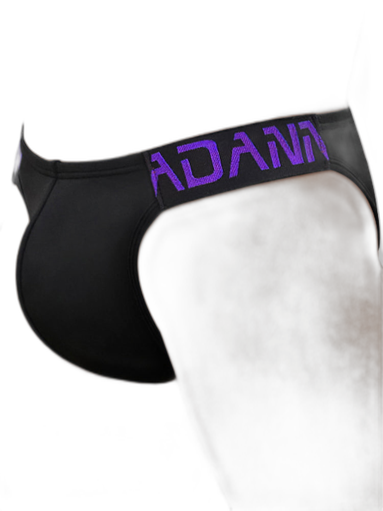 Men’s Sexy Spliced Color Big Pouch Bikini