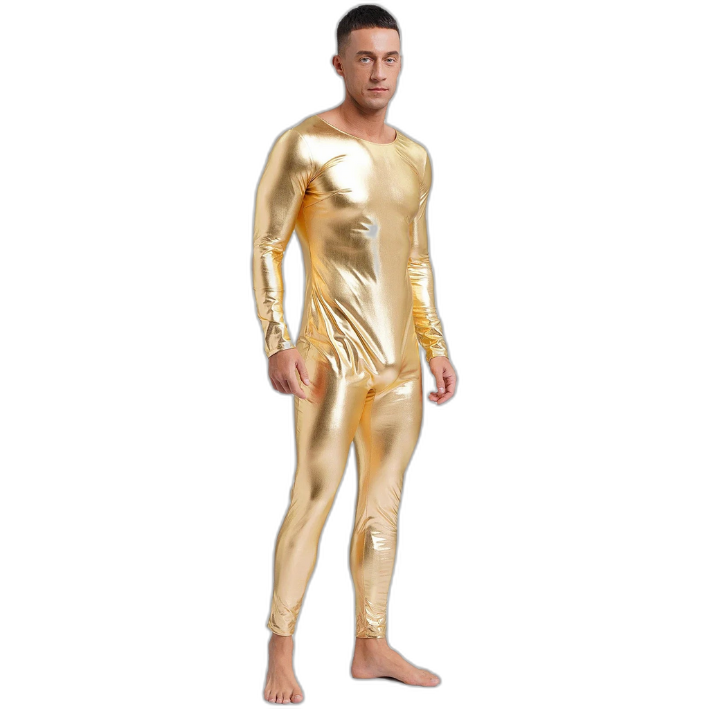 Galactic Vogue Metallic Bodysuit