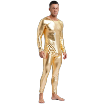 Galactic Vogue Metallic Bodysuit