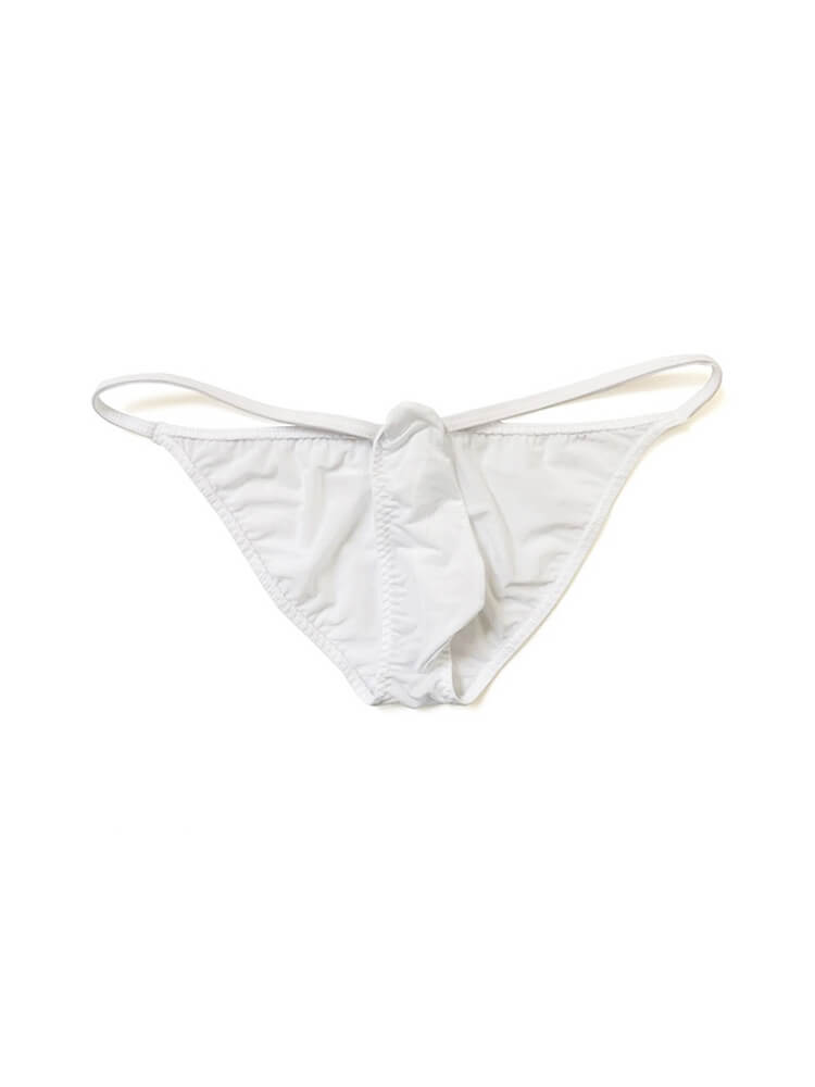 Men's Sexy Ice Silk Thin Upturned Briefs