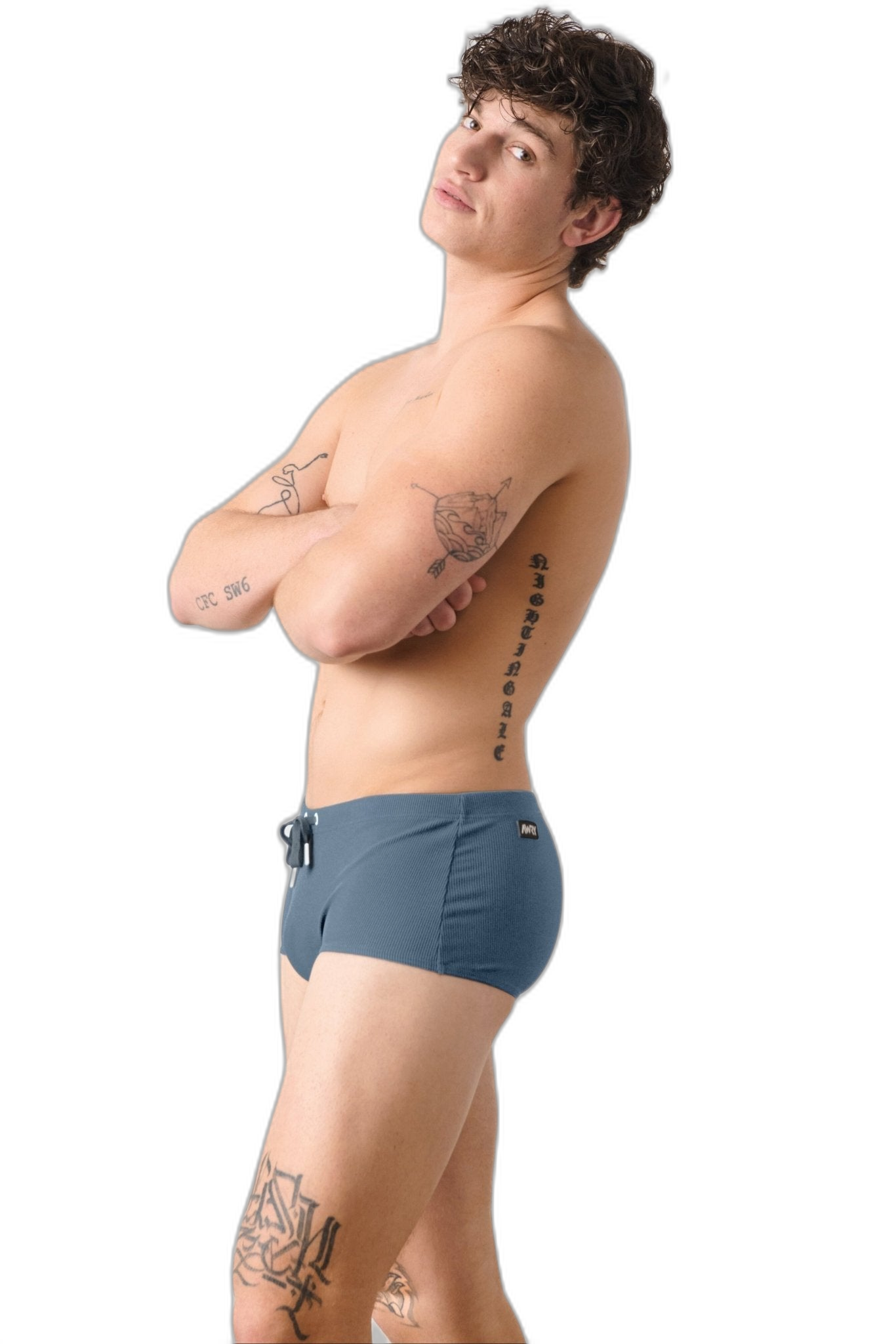 SURGE Swim Sunga - Steel Blue