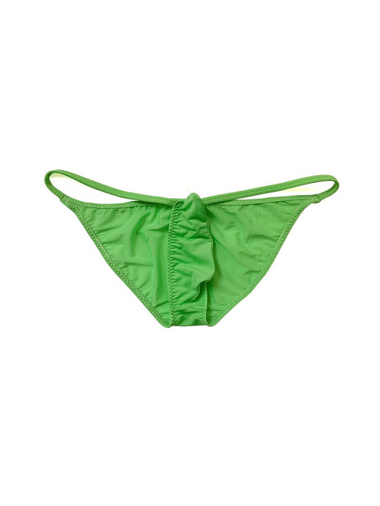 Men's Sexy Ice Silk Thin Upturned Briefs