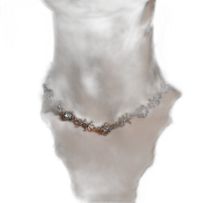 Opal Barb Necklace