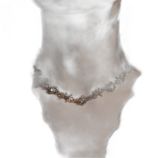 Opal Barb Necklace