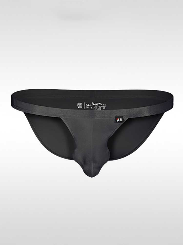 Men's Sexy High-Cut Stretch Low-Rise Ice Silk Briefs