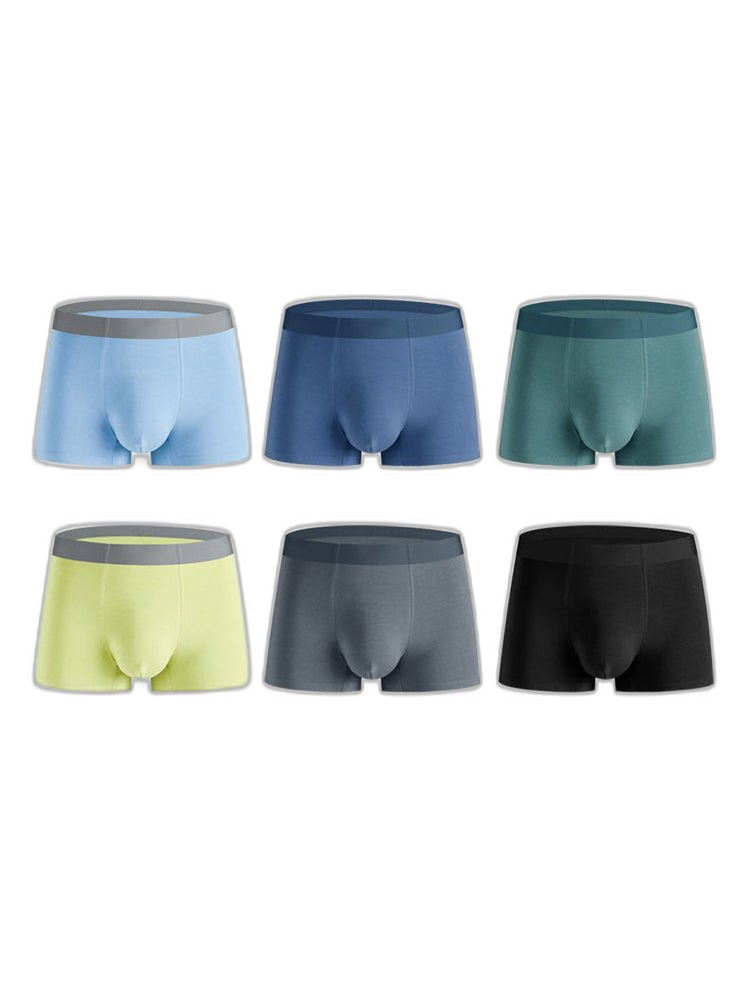 2 Pack Men's Anti-Bacterial Modal Trunks