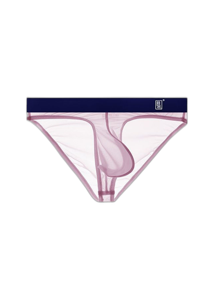 Men's Sexy Transparent Suspender Briefs
