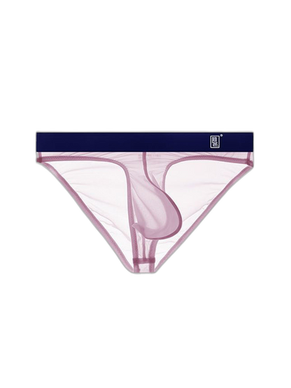 Men's Sexy Transparent Suspender Briefs