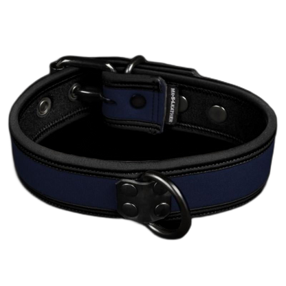 Mr S Leather NEO Puppy Collar Navy