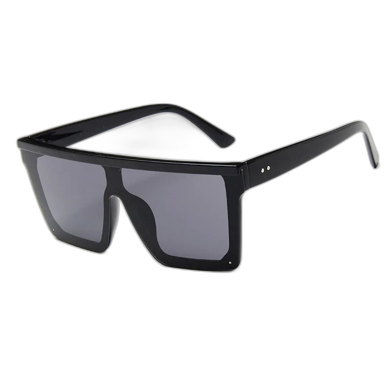 Flat Top Square Sunglasses