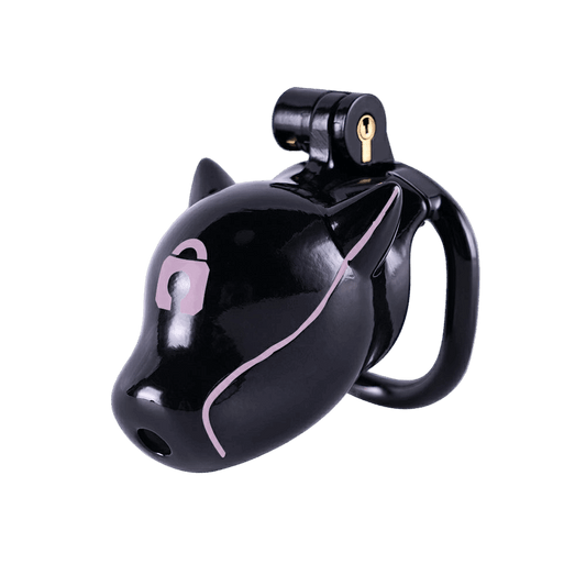 Furjoi Drone Hood Chastity Cage Pink