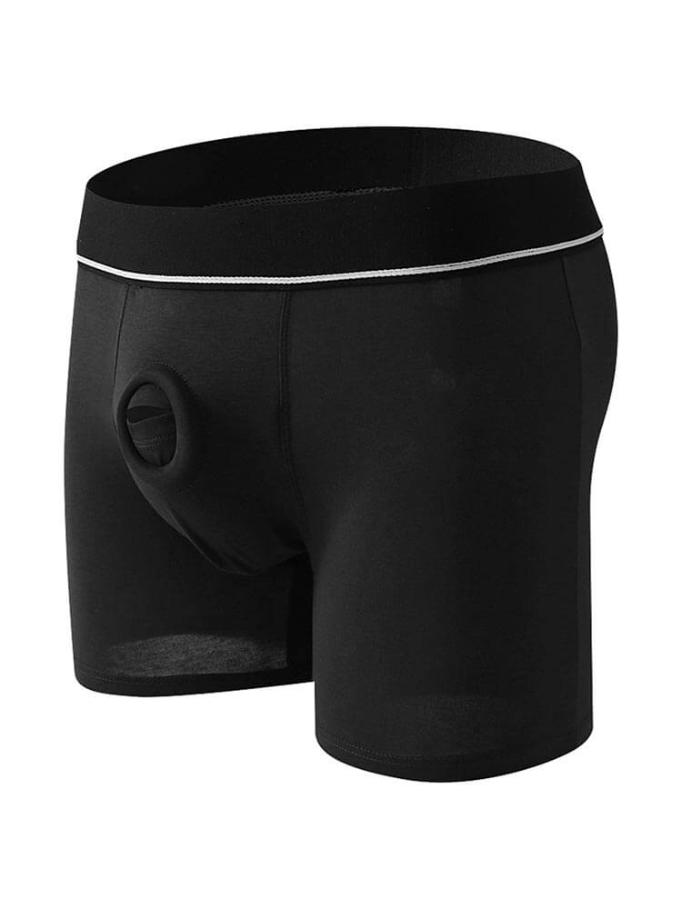 Men's Gun Bullet Separation Silicone Ring Trunks